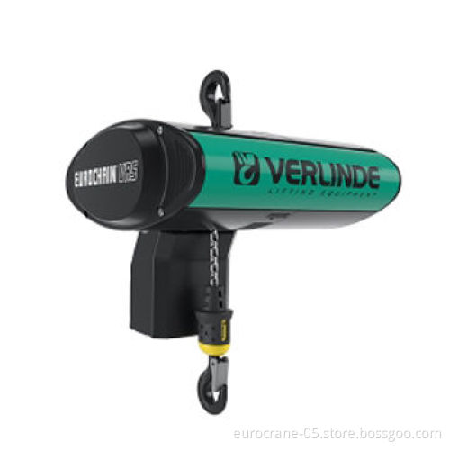 Hoists, made for less volume, lightweight and more operating, safety and convenience